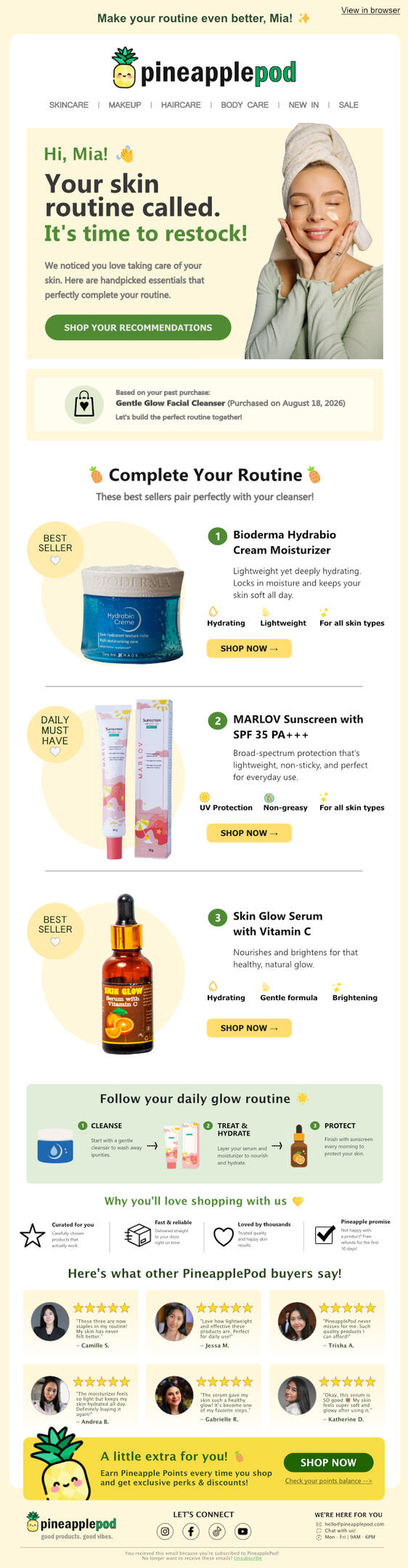 Email Campaign Example